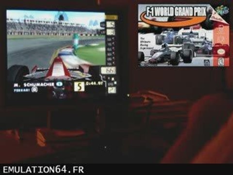 F-1 World Grand Prix (Volant + Emulateur) (N64)