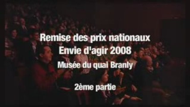 Remise des prix lauréats nationaux 2008 - 2e partie