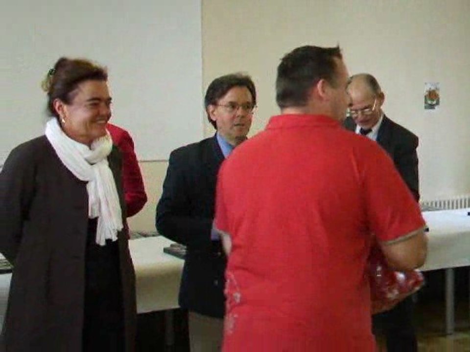 Beauvais : remise de médailles de l'Opac mardi 7 avril 2009