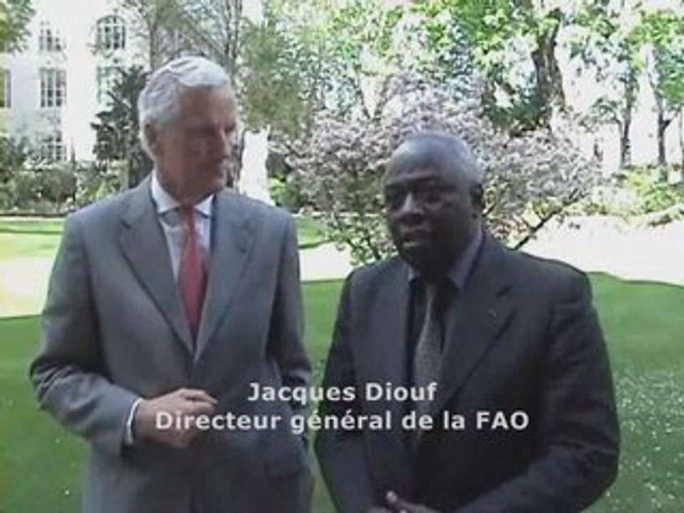 Sécurité alimentaire : rencontre avec Jacques Diouf