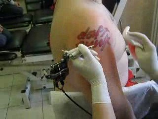 Le tatouage Daft Punk de Daftworld 2