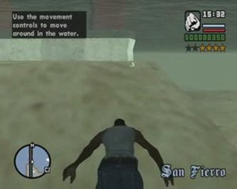 GTA San Andreas Unique Stunt Jump #39 - Invisible Barrier