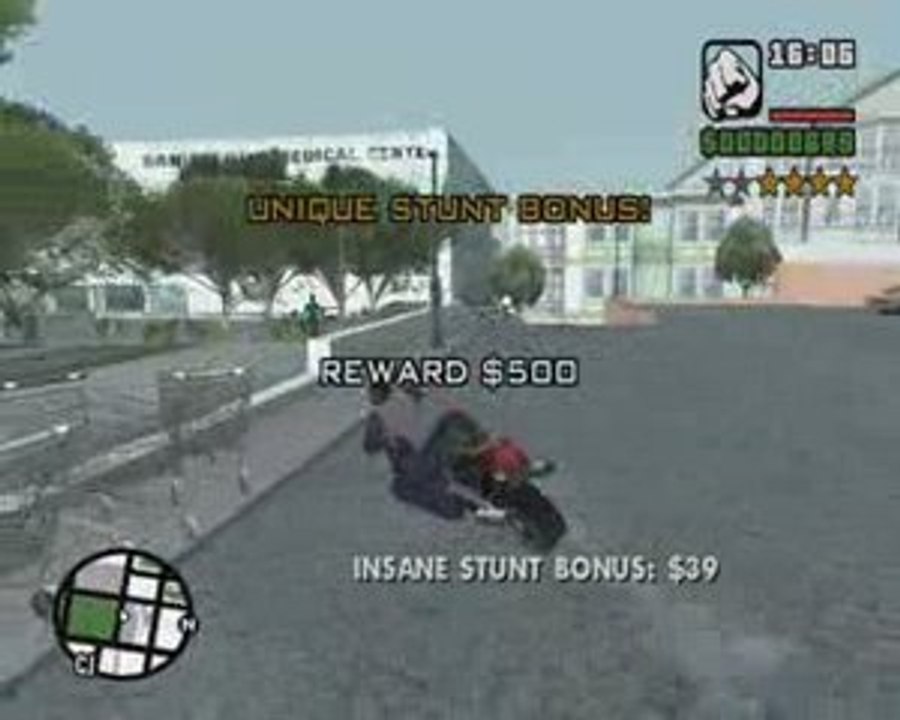 GTA San Andreas Unique Stunt Jump #44