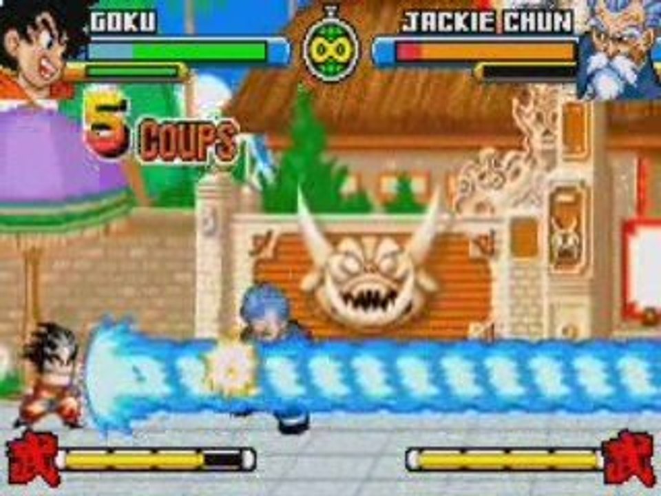 Dragon ball  Goku vs Jackie Chun