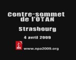 Manif contre le sommet de l'Otan - Strasbourg, 4 avril