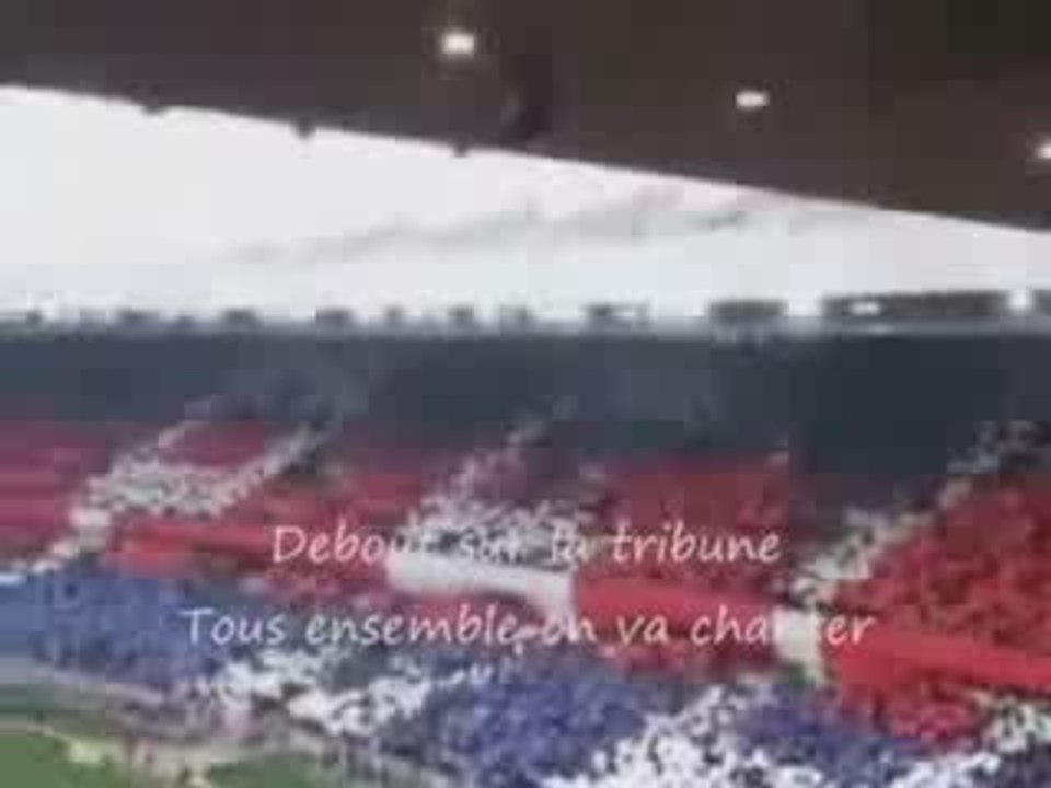 COMPILE CHANTS ULTRAS PARIS SG PSG rouge et bleu