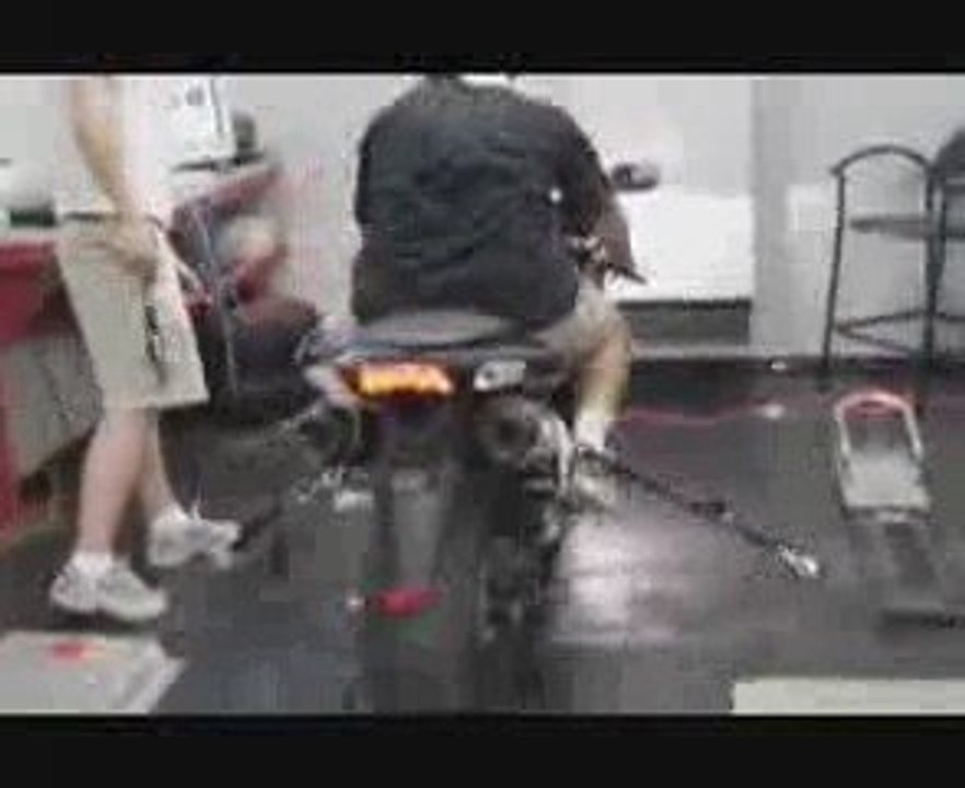 Kawasaki zx10r banc d'essai