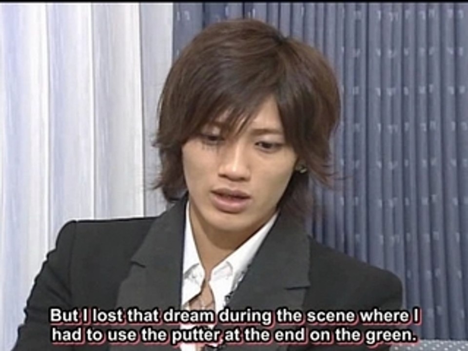 Jin Akanishi Plays Golf-subbed[2005]