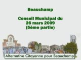 Beauchamp CM du 26 mars 2009 (5ème partie)