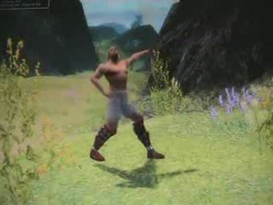 Techno dance clip angel