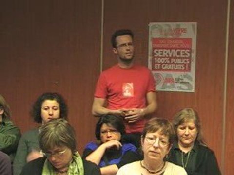 NPA LKP débat ( fin ) avec Alex et Christine à Rouen