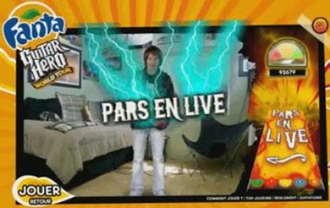 Fanta Guitar Hero Wolrd Tour Maxeur guitare 157935 points