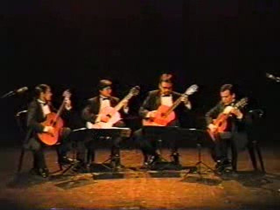 Simpsons by aranjuez guitar quartet