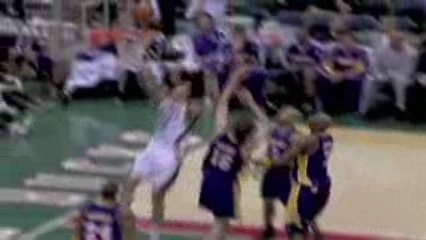 NBA Ramon Sessions triple-double last week against the Laker