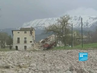 Italy: the village of Onna lies in ruins