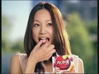 Chisa - glico アイスの実 CM