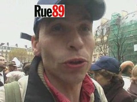 Manifestation contre le délit de solidarité