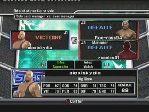 [WM1] Shelton Benjamins(US) VS Big show titel match