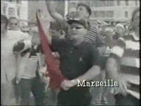 hooligans anglais vs banlieusard marseille