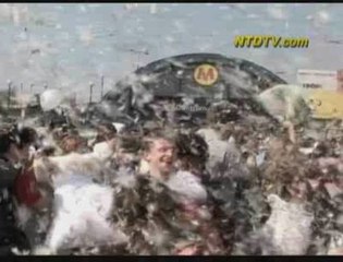 Poland Joins Pillow Fight Day