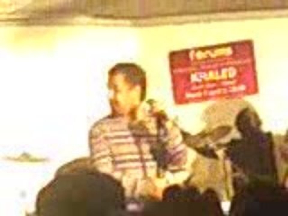 cheb khaled a la fnac de chatelet halls 070409