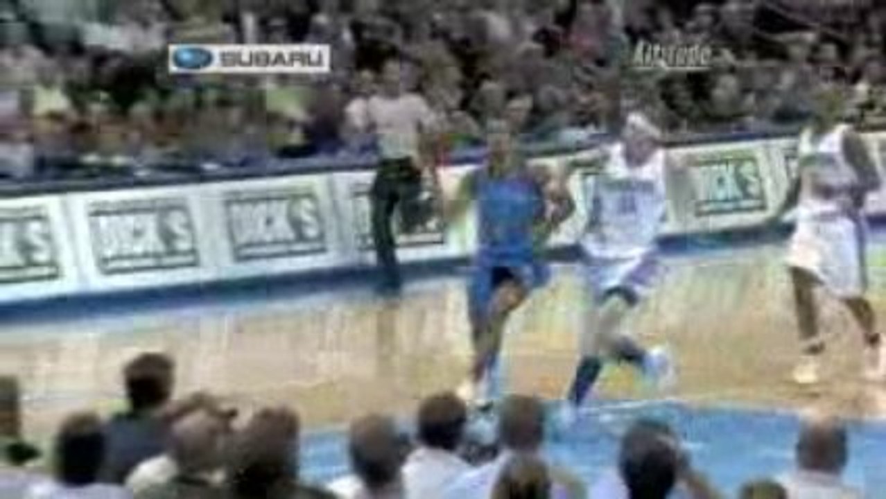 NBA Chris Anderson tracks down Thabo Sefolosha for the block
