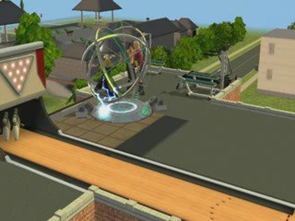 Melissa dans sa boule xD