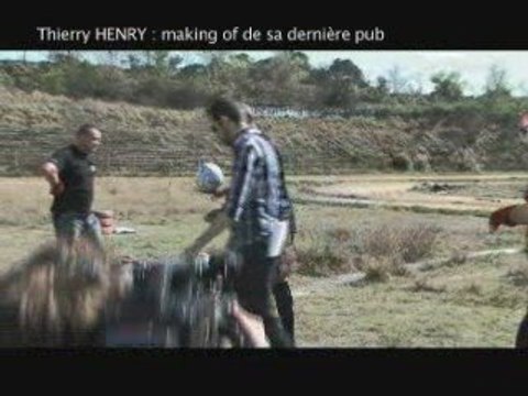 Le making of de la dernière pub Reebok avec Henry (partie2)