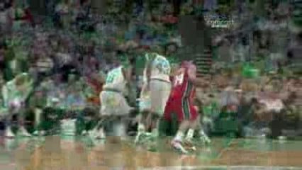 NBA Vince Carter gets in the passing lane and converts the s