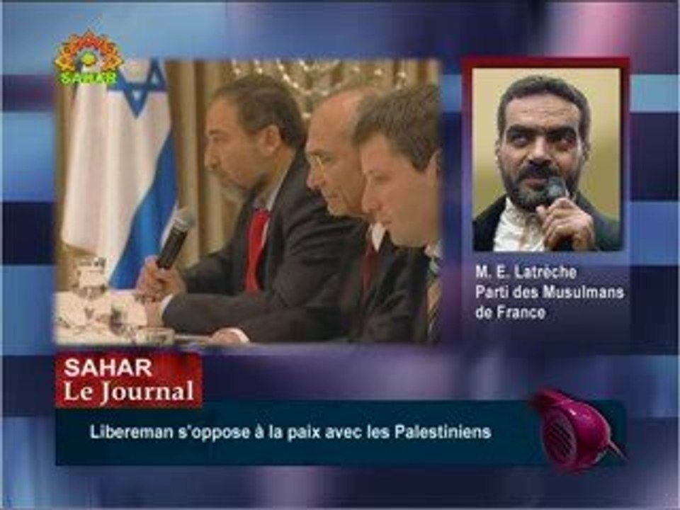 Lieberman ou  l'extrémisme juif "acceptable"- M.E. Latrèche