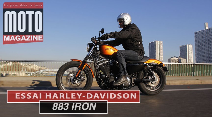 Essai Harley Davidson 883 Iron