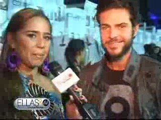 Juan Alfonso Baptista - Entrevista en Lina Cantillo desfile
