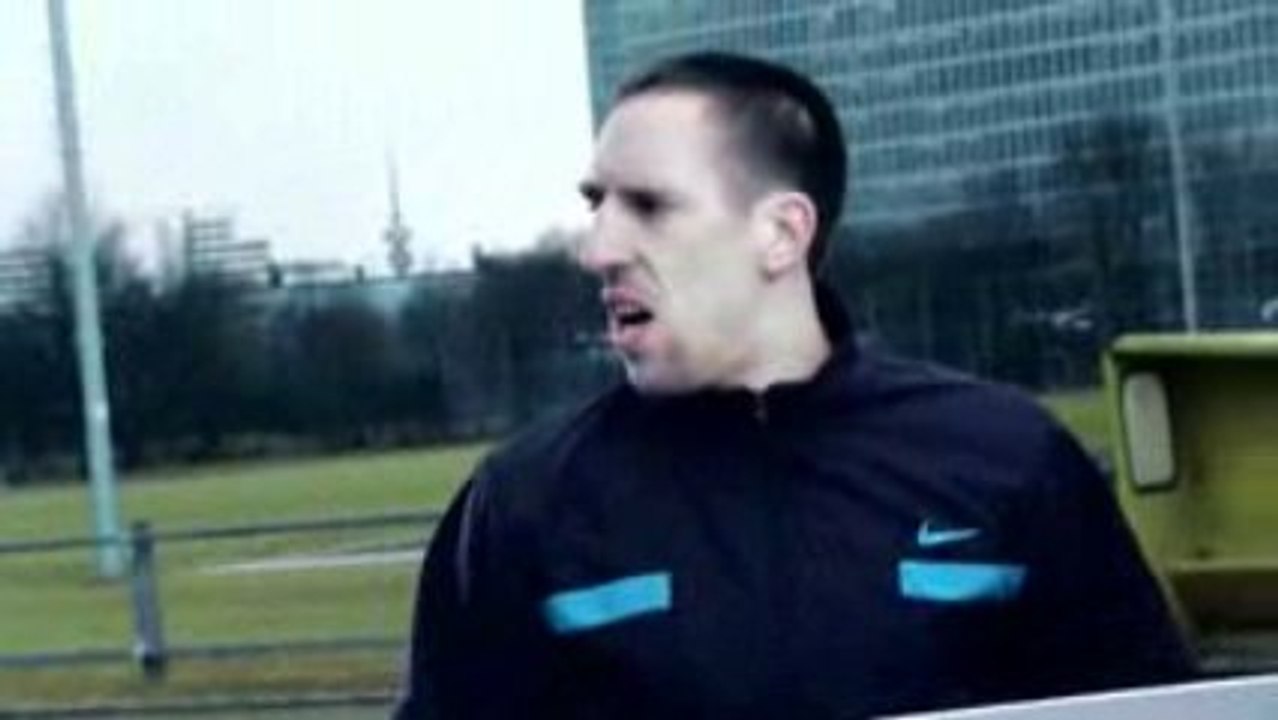 Nike - Le Duel: Bist du schneller als Ribéry?