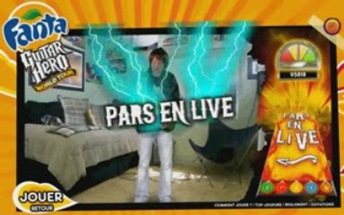 Fanta Guitar Hero Wolrd Tour Aaronschaft Guitare 162605 p...
