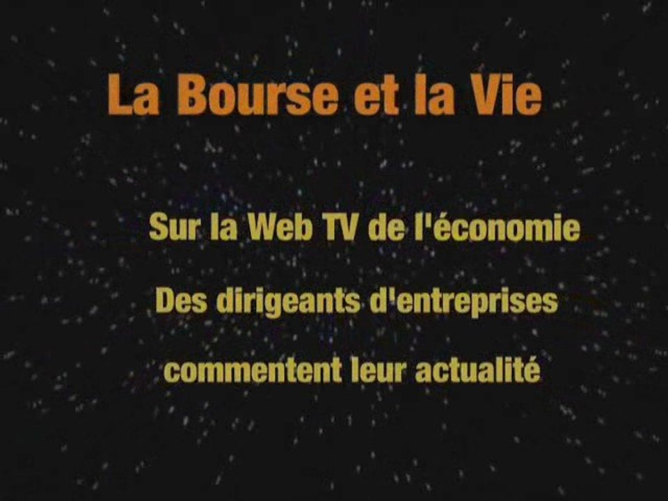 Cette semaine sur la Web TV de l'économie