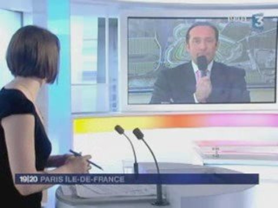 Réponse Bédier Circuit de F1 à Flins le 7/04/09