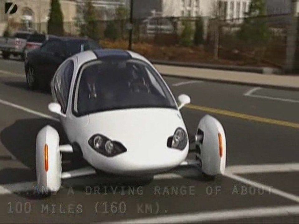 Futuristic Electric Car