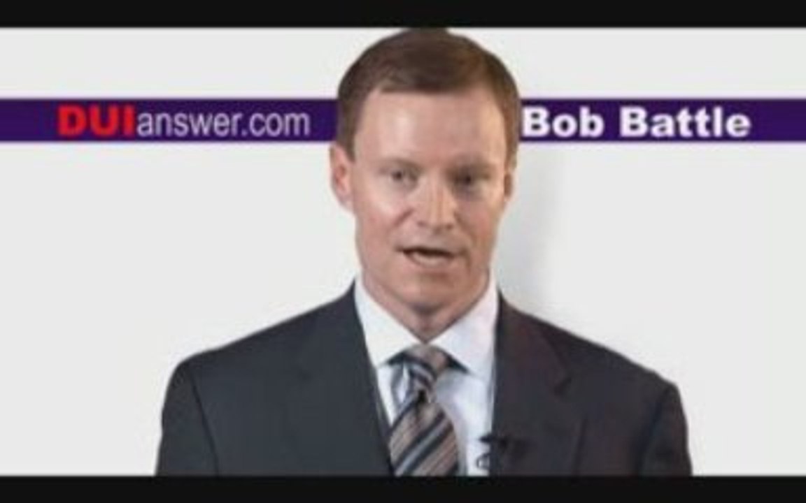 Testimonial From Bob Battle - DUI Answer- 2