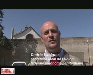 Maison d'arrêt d'Auxerre: 111 places, 183 détenus...