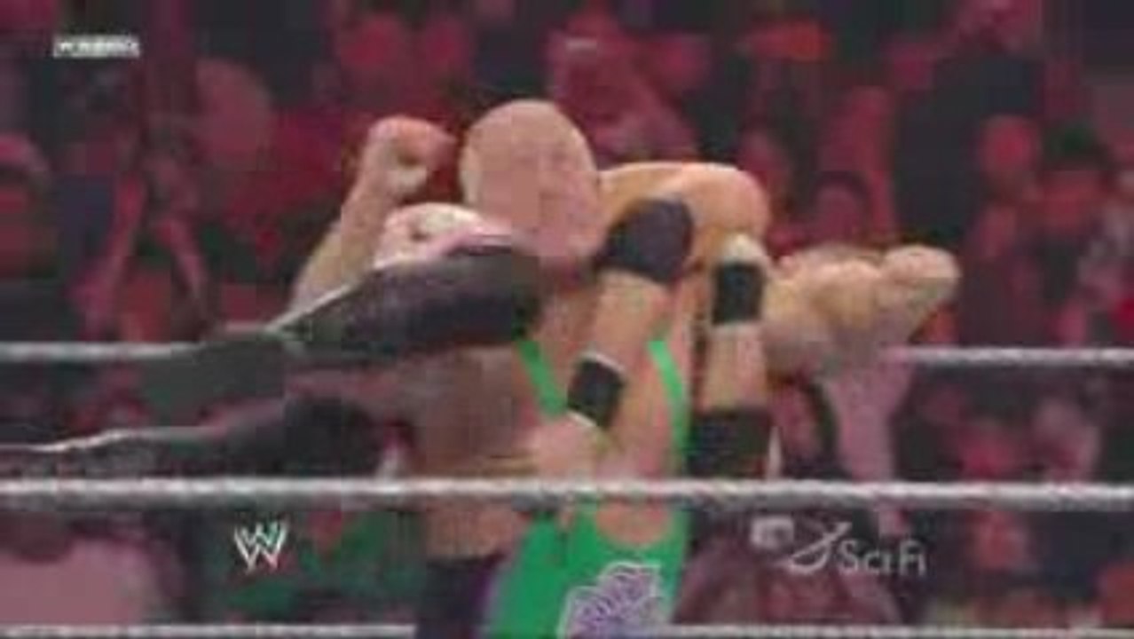 ECW 07.04.09 Christian VS Mark Henry VS Finlay VS T. Dreamer