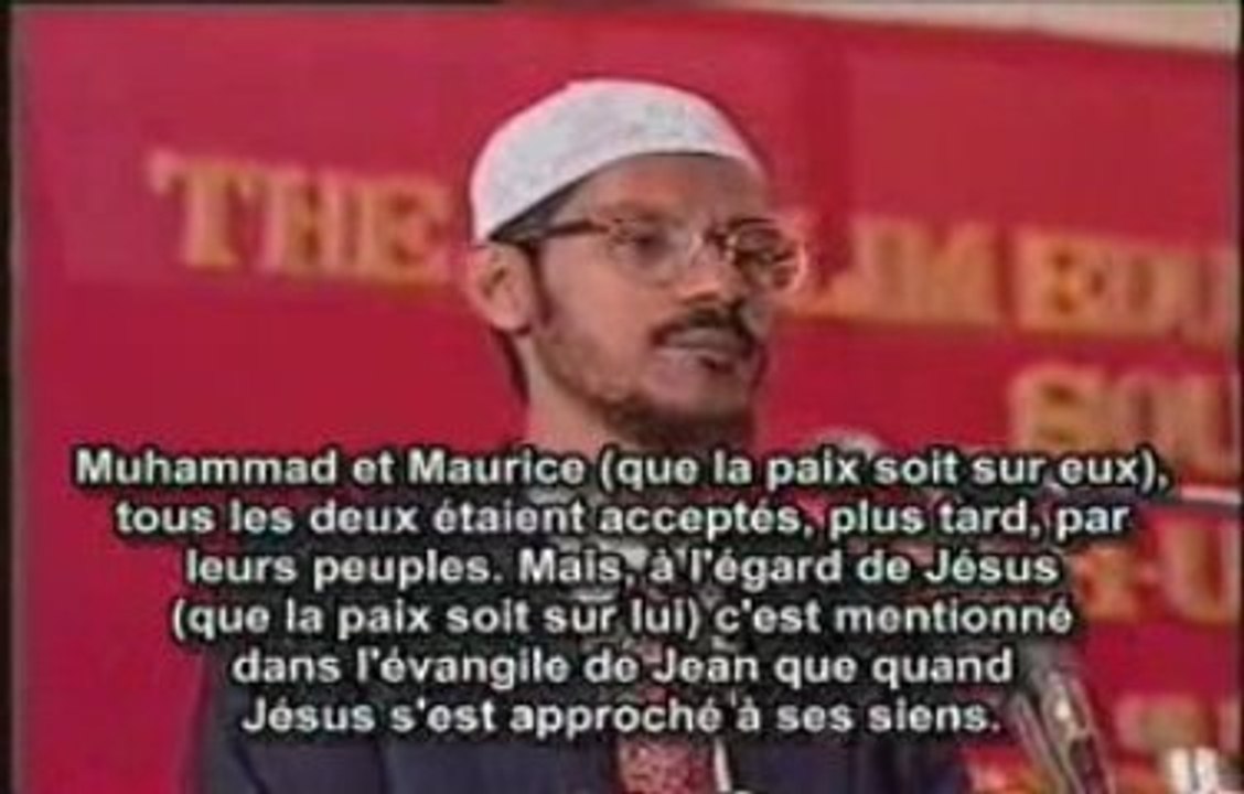 Zakir Naik:Muhammad (PBUH) dans textes chrétian...