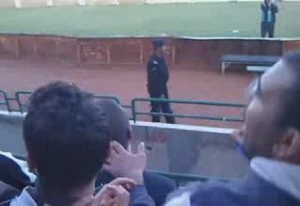 Ambiance apres le match CSS 2-1 ESS