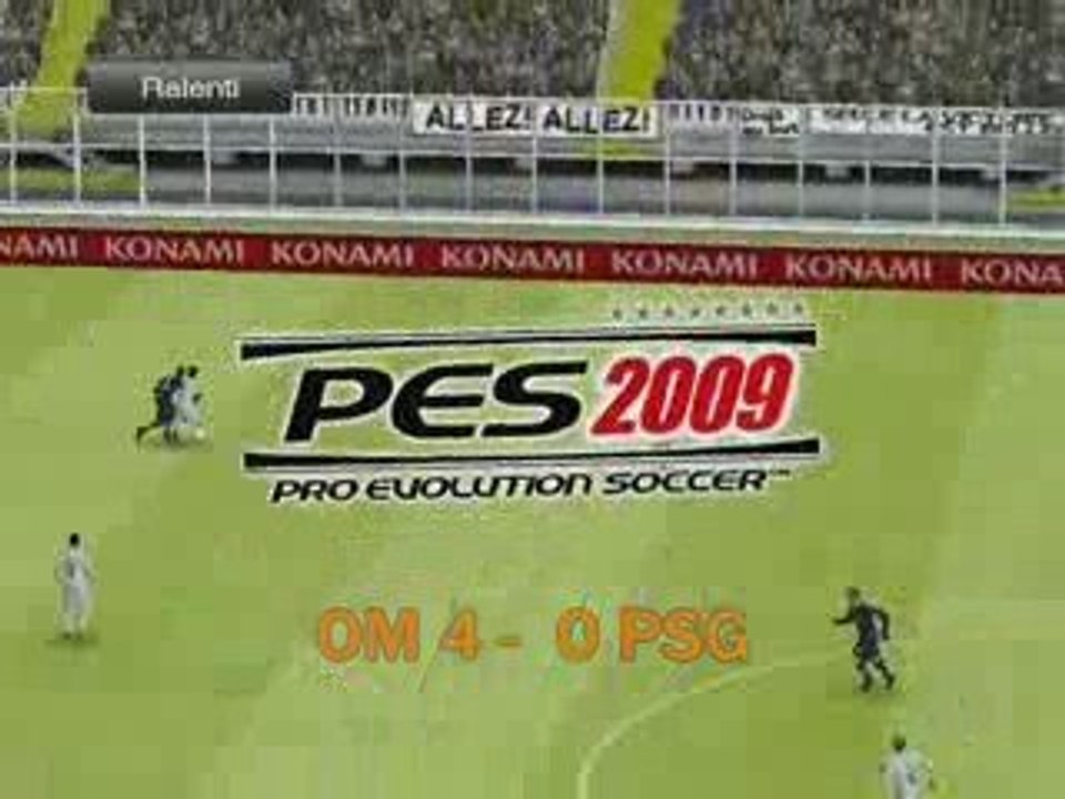 OM 7 - 0 PSG (PES 2009)