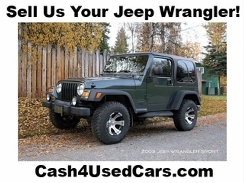 Sell Used Jeep Wrangler in Orange County California