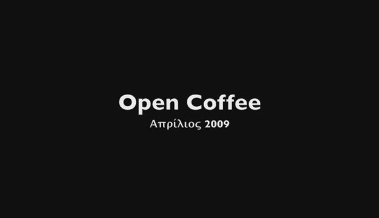 Open Coffee April '09