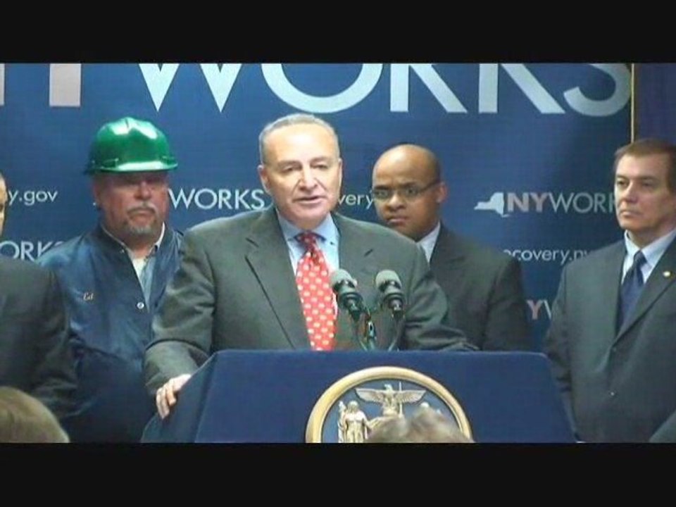Schumer on WNY Infrastructure Money