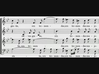 Rex tremendae requiem mozart