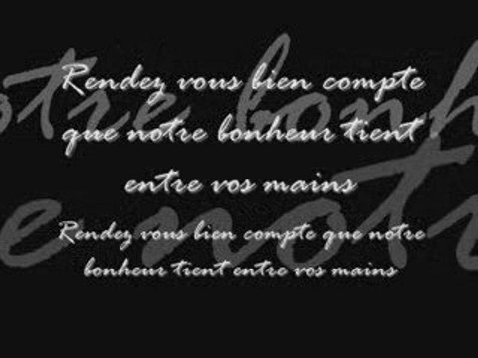 Lettre au président