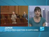 Japan extends sanctions on North Korea