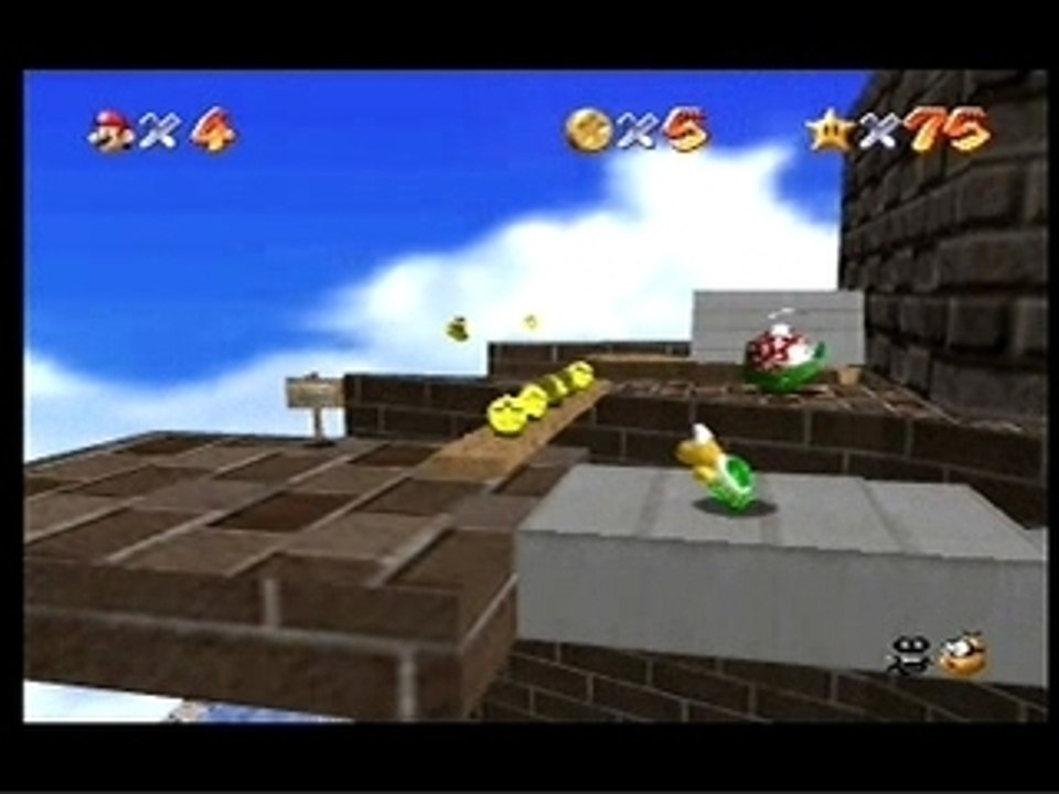 Gameshark code: Play as a Koopa in Whomp's Fortress